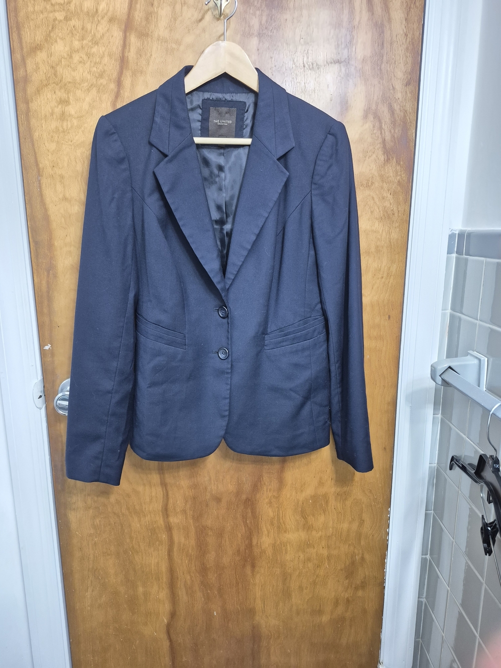 The Limited Navy Two-Button Women's Blazer